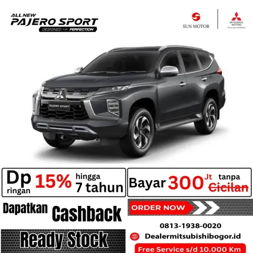Sewa Pajero Sport harapan mulya